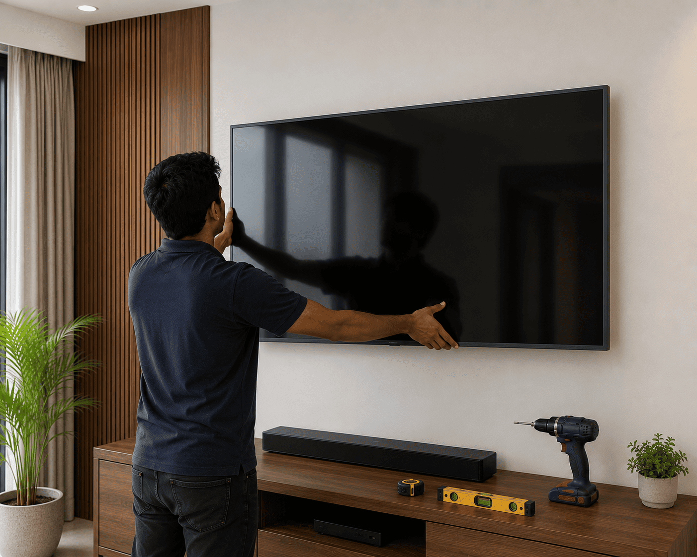 Professional TV fitting service